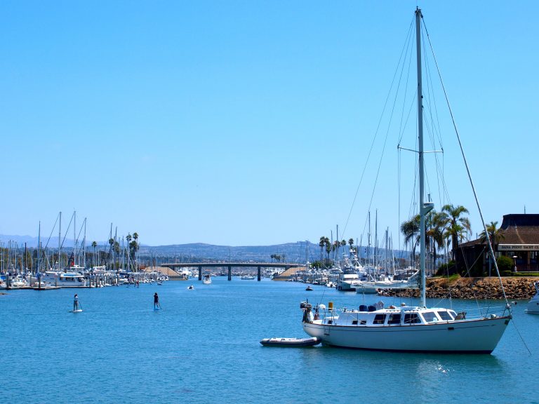 Dana Point Harbor Fishing Pier - Pier Fishing in California