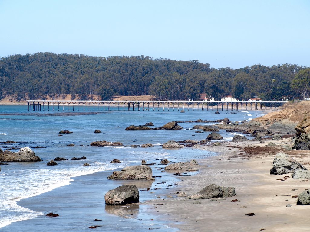 San Simeon Pier - Pier Fishing in California