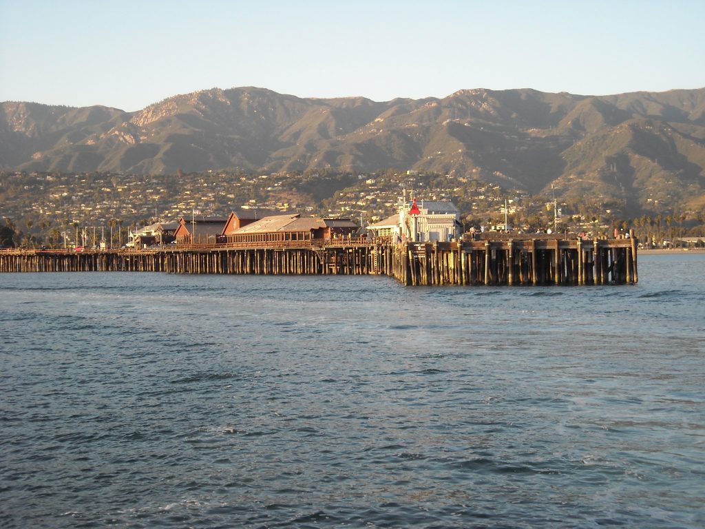 Stearns Wharf — Santa Barbara - Pier Fishing in California