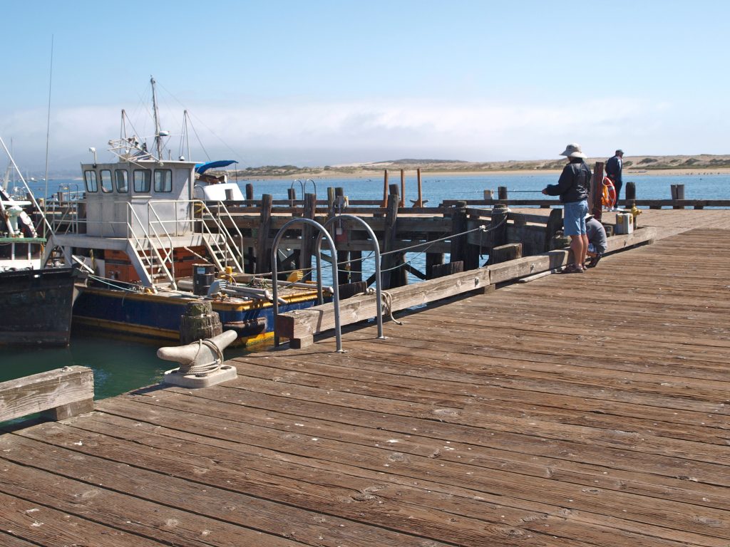 Morro Bay North TPier Pier Fishing in California