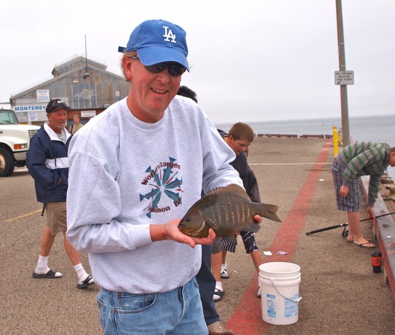 Monterey Municipal Wharf #2 - Pier Fishing in California