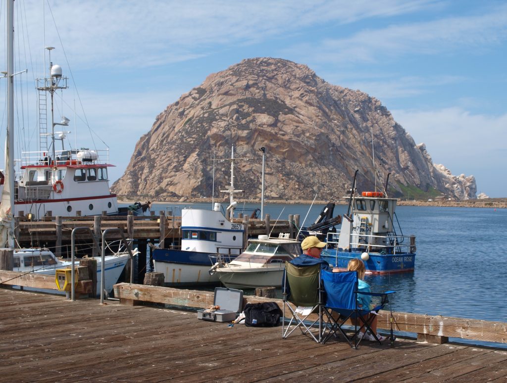 Morro Bay South TPier Pier Fishing in California