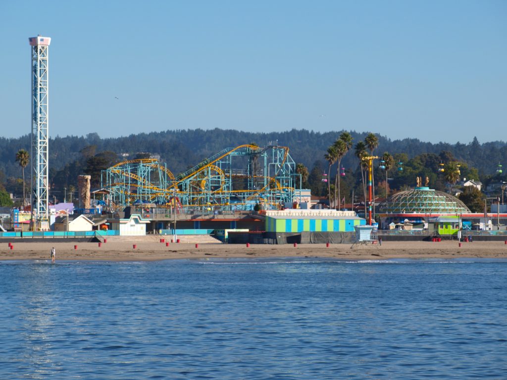 Santa Cruz Wharf - Pier Fishing in California