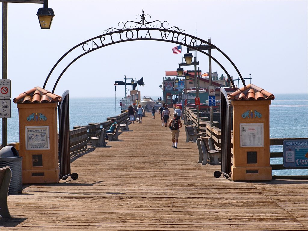 Capitola Wharf - Pier Fishing in California