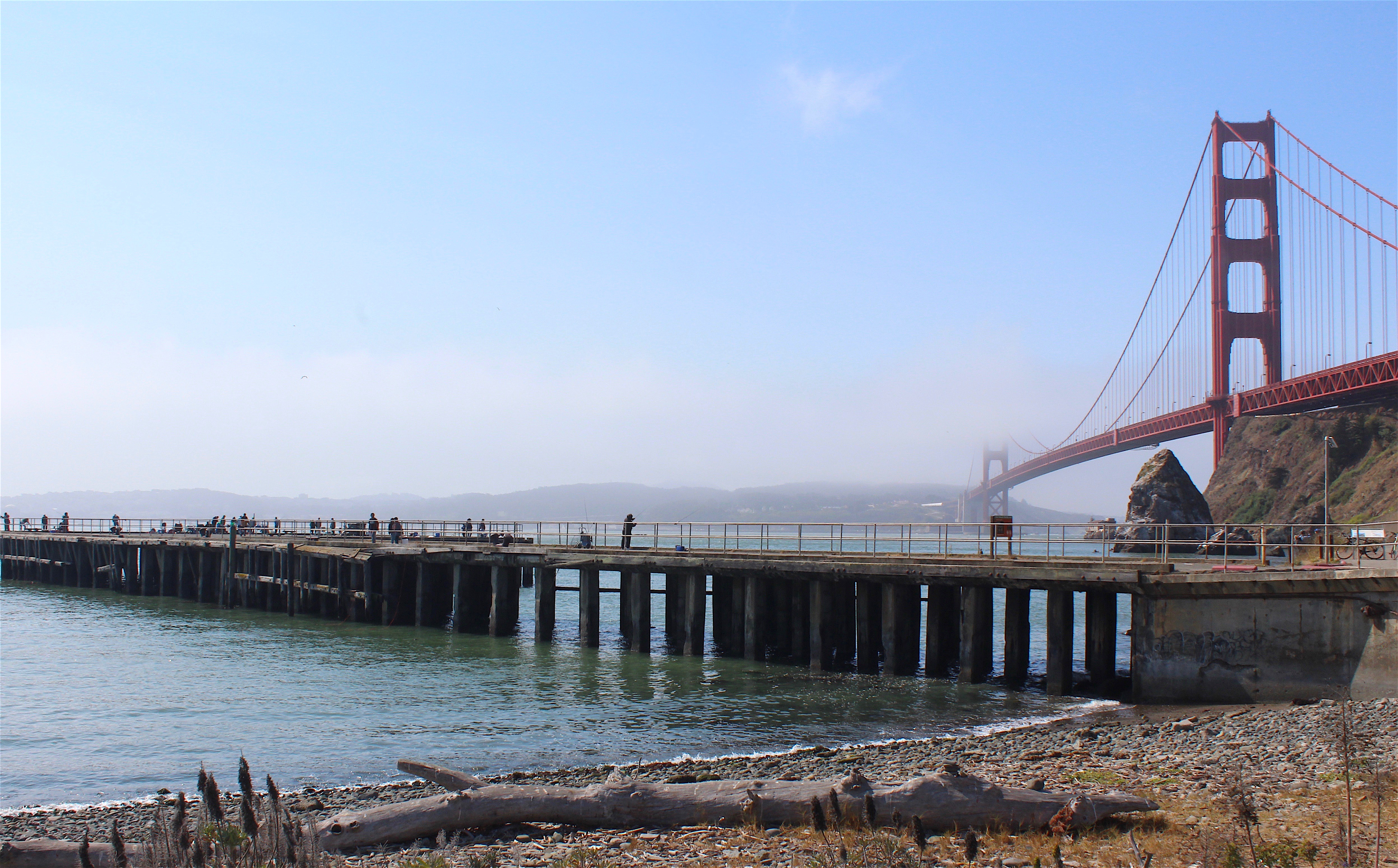 Fort.Baker_2018_37_Pier_X Pier Fishing in California