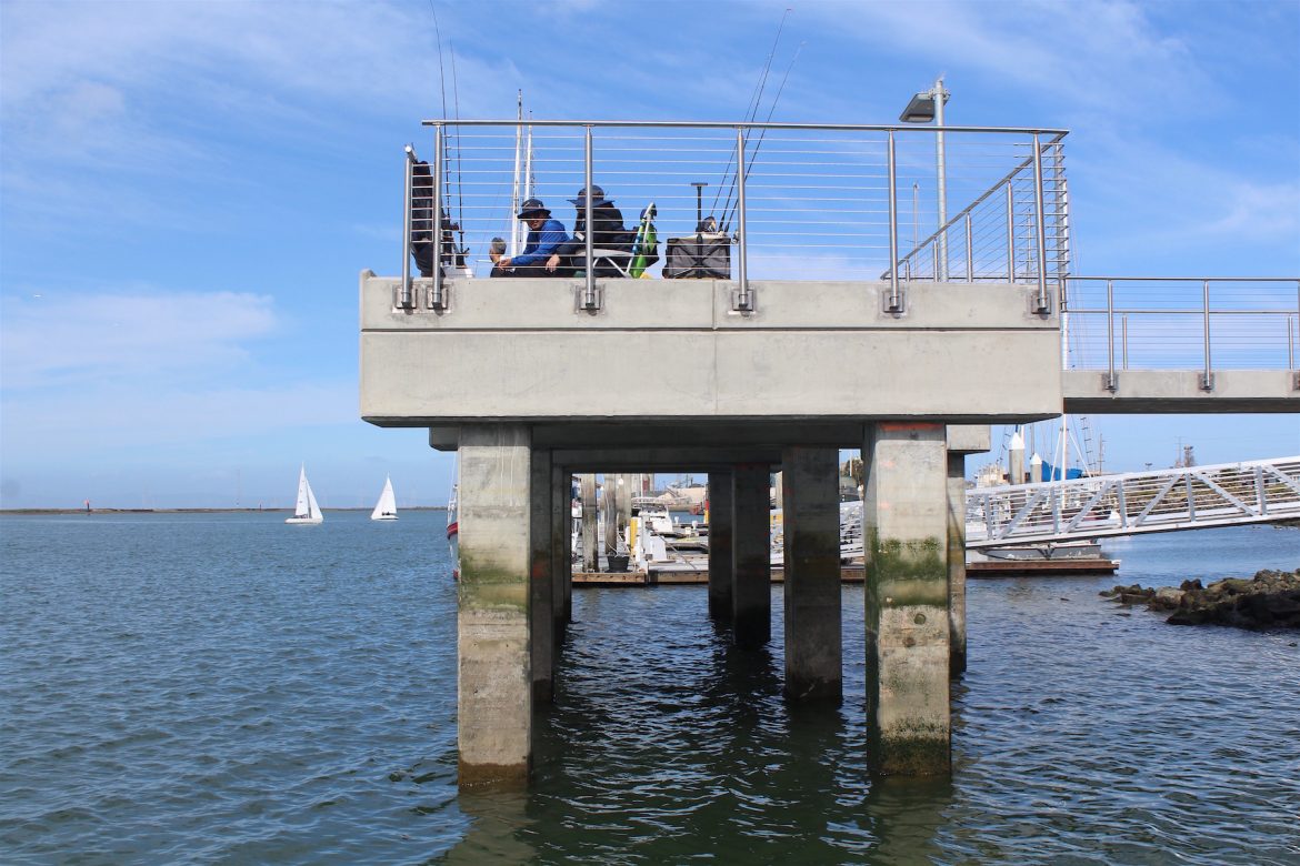 Redwood City Marina Fishing Pier - Pier Fishing in California